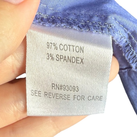 Tyler boe Cynthia Midi Wrap Dress Women Sz Medium Iris Blue Sleeveless 1/2 Zip - Picture 6 of 13